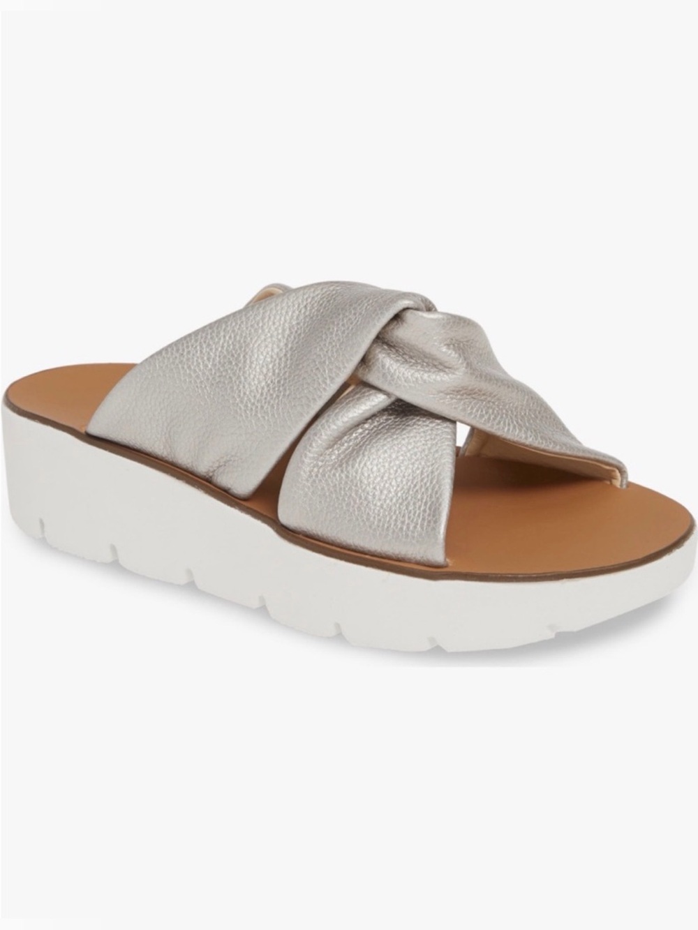 Paul Green Alicia Crisscross Platform Sandals Size: 3.5